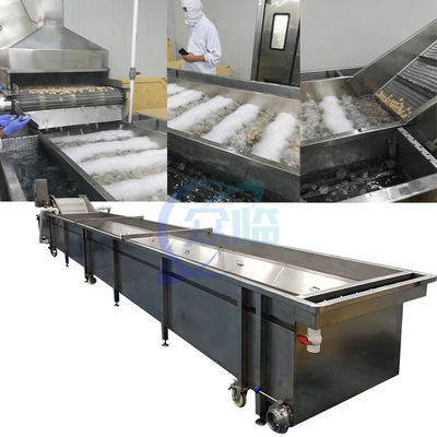 Giá tốt. Tôm nấu chín Máy làm sạch và làm mát lưu thông nước làm mát nhanh trực tuyến