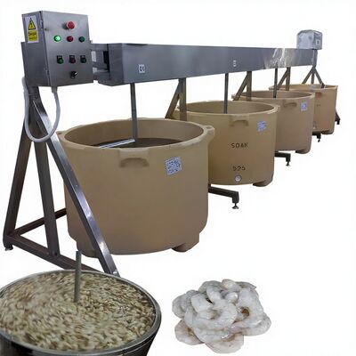Giá tốt. Máy ngâm tôm tự động Máy pha trộn đa chức năng Máy ngâm cá 1,1KW Máy trộn hải sản Máy pha trộn tự động trực tuyến