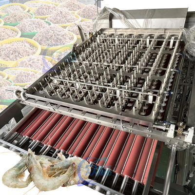 Máy bắn tự động tôm 50Hz 3P Thép không gỉ ổn định