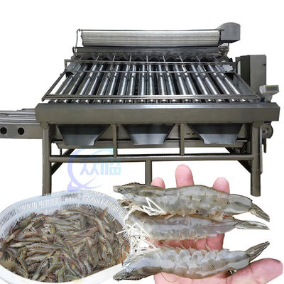 Máy phân loại tôm chống xói mòn chống dầu ổn định 1500kg trọng lượng