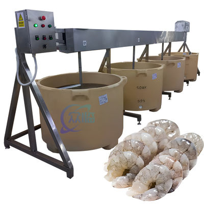 Giá tốt. Máy ngâm chống ăn mòn thực tế 1.1KW cho chế biến hải sản trực tuyến