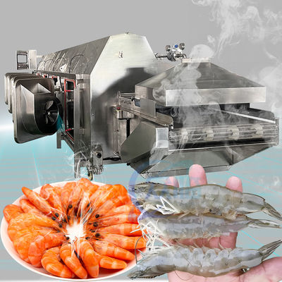 Giá tốt. Máy đun sôi tôm ổn định đa cảnh, dây chuyền chế biến thủy sản bằng thép không gỉ trực tuyến