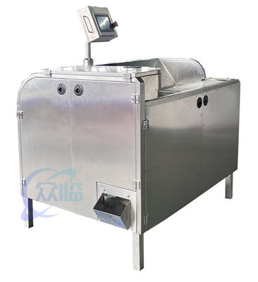 1.5KW thực tế tôm Máy da đa cảnh vật liệu thép không gỉ