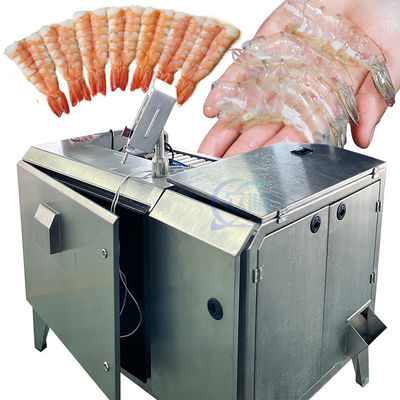 Máy tẩy tôm điện thương mại bền đa chức năng 70pcs/min