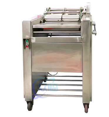 Giá tốt. Máy làm da cá ổn định SUS304, Máy làm sạch cá sardin bán tự động trực tuyến