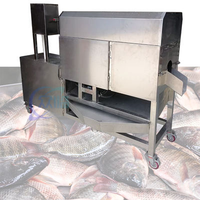 Công nghiệp ổn định cá gutting máy vật liệu thép không gỉ