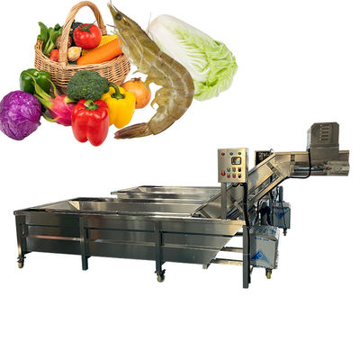 Giá tốt. 2Máy rửa cá công nghiệp.2KW Thực tế cho trái cây và rau quả trực tuyến