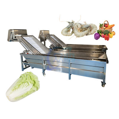 Máy làm sạch nhanh cho cá ổn định, máy giặt rau tự động chống mòn