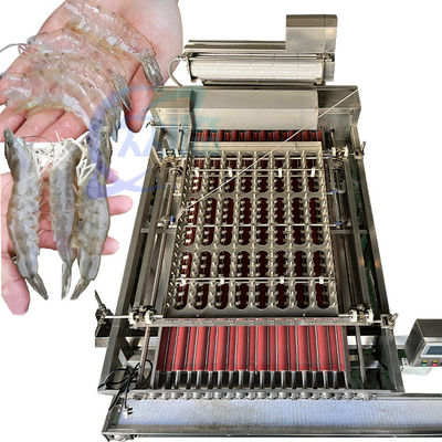 Stainless Steel Shrimp Máy cạo Multiscene cho công nghiệp