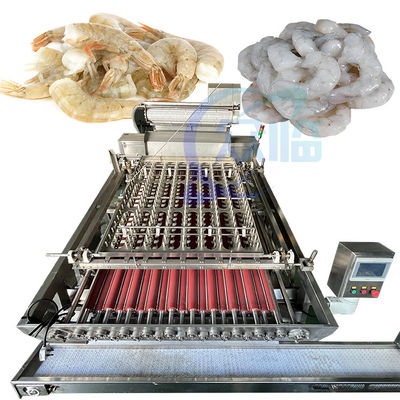 Giá tốt. Máy xẻ tôm cuộn 380V thực tế hoàn toàn tự động trực tuyến