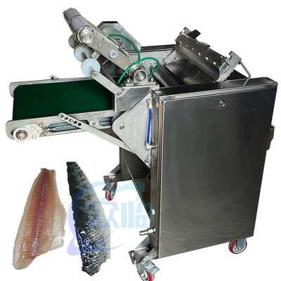 Giá tốt. 300-400KG/h Máy da cá 1200x600x930mm cho công nghiệp trực tuyến