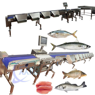 Máy phân loại Bass Control Computer Bass Weight Grader 120-150pcs/Min