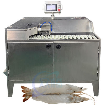 Máy chế biến tôm hải sản máy móc và thiết bị tôm cánh mở Máy thu tôm bướm tự động