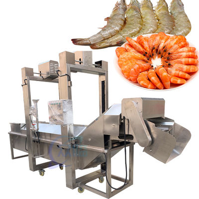 Giá tốt. Nhà máy chế biến hải sản máy hấp tôm liên tục trực tuyến