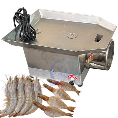 Máy tách chỉ tôm Tôm lưng cắt, bóc vỏ, nội tạng, máy chế biến tôm sushi