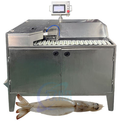 Máy da tôm tự động tôm trở lại máy làm sạch nội tạng