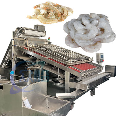 Giá tốt. Thiết bị lột vỏ tôm công suất lớn / Máy lột vỏ tôm / Máy loại bỏ vỏ tôm trực tuyến
