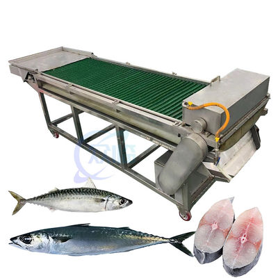 Giá tốt. Máy cắt cá thu Máy cắt cá thu thép không gỉ chế biến cá dây chuyền sản xuất chuyên nghiệp trực tuyến