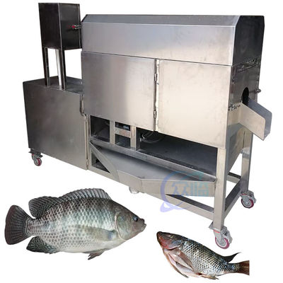 Giá tốt. Máy làm sạch và cắt ruột Tilapia Herring Killing Fish Máy loại bỏ ruột và tách vỏ cá Máy mở bụng cá trực tuyến
