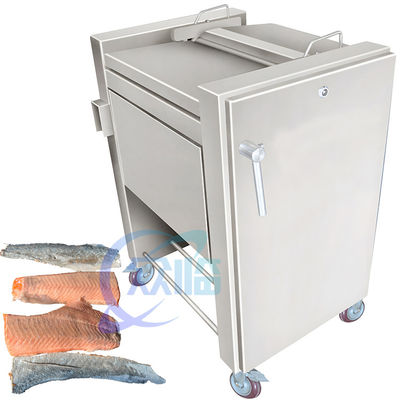 Nhà máy bán trực tiếp các loại thủy sản chế biến thép không gỉ máy da cá nhỏ