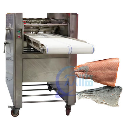 Giá tốt. 40-60 chiếc / phút Máy lột da cá hồi hiệu quả cao Máy lột da cá hồi 0,75KW trực tuyến