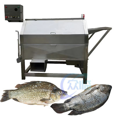Máy loại bỏ vảy cá loại trống Máy loại bỏ vảy cá hàng loạt