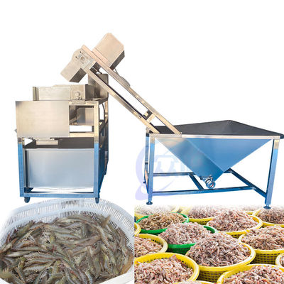 Giá tốt. Thiết bị chế biến hải sản và tôm Máy tách râu tôm Máy làm sạch tóc tôm trực tuyến
