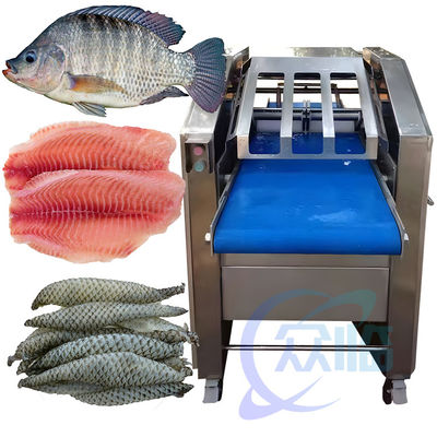 Giá tốt. 20-30pcs/Min Máy loại bỏ da cá Máy da cá hồi đa dụng trực tuyến