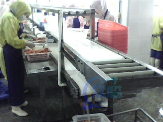 Giá tốt. 1000kg Capacity Shrimp Processing Line Lưới sản xuất tôm và vỏ trực tuyến