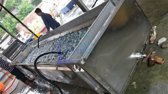Giá tốt. Máy làm sạch bong bóng thủy sản hoàn toàn tự động Đường chế biến làm sạch thực phẩm Máy làm sạch vỏ đa chức năng trực tuyến