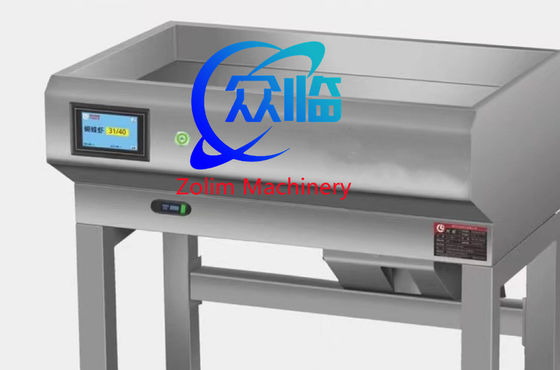 Giá tốt. Kích thước nhỏ Một người có thể vận hành máy cắt tôm và làm sạch tĩnh mạch trực tuyến