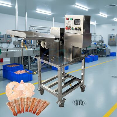 Giá tốt. Zolim Máy cắt tôm tự động Thép không gỉ 304 Sushi Tôm cắt máy Tiêu chuẩn CE Sushi Tôm cắt máy Tôm trực tuyến