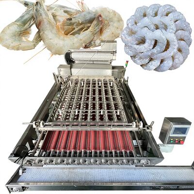 Giá tốt. Máy da tôm màn hình cảm ứng Multiscene 3000W 150-250KG / H Máy da tôm tự động 3kw Máy da tôm trực tuyến