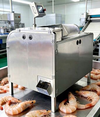 Giá tốt. Máy bóc vỏ tôm thương mại Máy bóc vỏ tôm tự động 1500W Máy bóc vỏ tôm Máy bóc vỏ tôm đa ​​năng trực tuyến