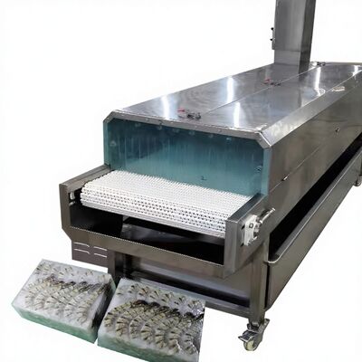 Giá tốt. CE Máy lọc tự động cho cá đông lạnh Tôm chế biến hải sản 380V 50Hz Máy tách khay tự động trực tuyến