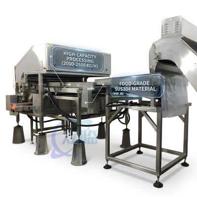 Giá tốt. High Capacity Shrimp Head Cutting Machine 316L Stainless Steel 500-800KG 7.5KW 50Hz trực tuyến