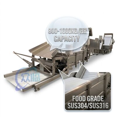 Giá tốt. Fully Automatic Prawn Head Removal Machine Hygienic SUS304 1500-2000KG 11.7KW 50Hz trực tuyến