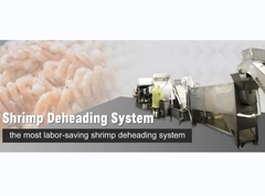 Máy cắt đầu tôm công nghiệp SUS316 bền cho cắt đầu